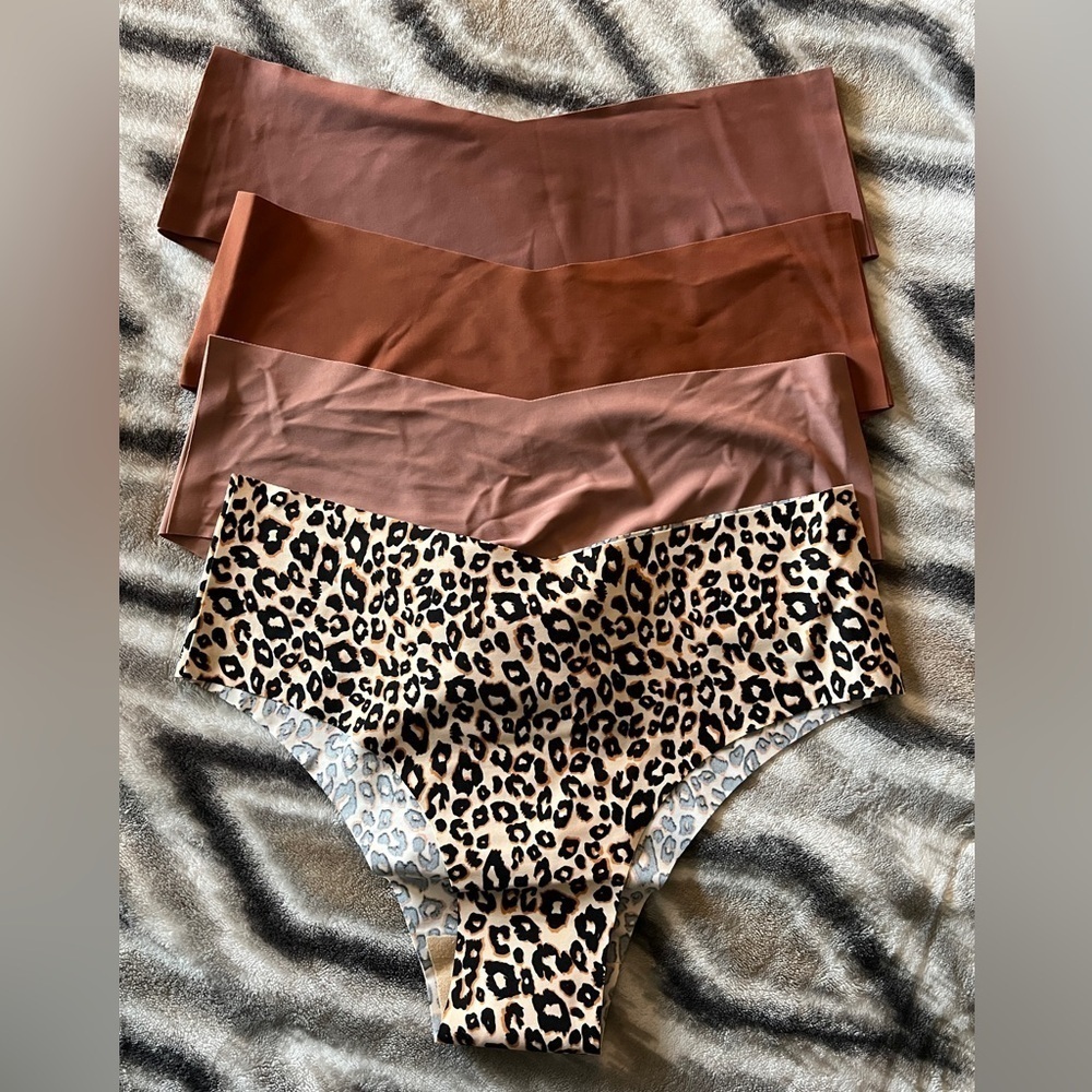 Seamless Soft Women’s Teens Cheeky Underwear Fall Colors 5 Pair (Protector)